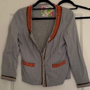Free People beaded jacket